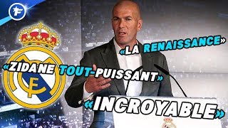 Le retour de Zinedine Zidane au Real Madrid secoue le monde du football  Revue de presse [upl. by Ayojal348]