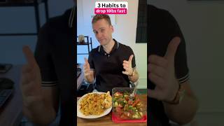 3 Habits that make you Drop 10lbs per month 😱WeightLoss LowFatDiet HealthyEating [upl. by Novad]