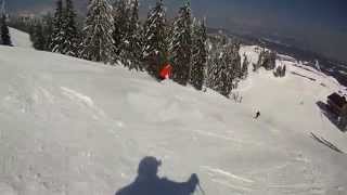 JAHORINA DOWNHILL crna staza sa padom HD [upl. by Niar]