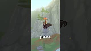 Terrarias Pickaxe Progression terraria shorts gaming gamingshorts [upl. by Thackeray]