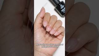 💅How to find the right amount of nail glue for nail tip [upl. by Aw]