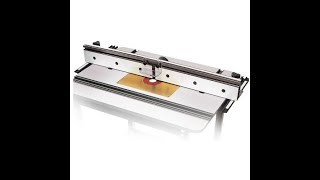 MLCS Woodworking X1 Router Table Fence Assembly and Mounting [upl. by Enylcaj478]