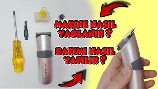 Saç Traş Makinesi Nasil Yağlanir  Traş Makinesi Bakimi Nasıl Yapılır [upl. by Adham167]