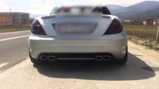 SLK 350 AMG Sound  EXTREME [upl. by Sarilda295]