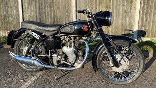 1960 Velocette Venom Flat out through a tunnel [upl. by Geoffrey254]