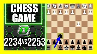 English Opening AngloIndian Defense Powerful Chess Game Watch and Learn [upl. by Gore]