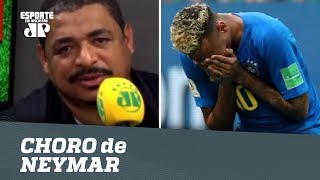 OLHA o que VAMPETA achou do CHORO de NEYMAR [upl. by Essinger]