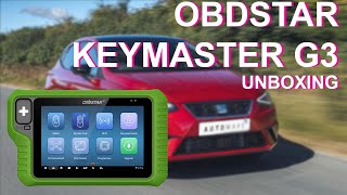 OBDStar Key Master G3 Key Programming Tool Unboxing [upl. by Olemrac476]