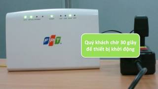 Hướng dẫn kiểm tra kết nối modem CIG G 97D2 của FPT Telecom [upl. by Iinde]