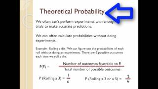 Empirical and Theoretical Probability [upl. by Wilscam]