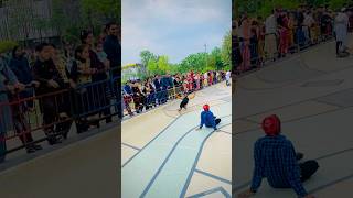 Skating stunts public reactions 😱😱 viralvideo youtubeshorts skatinglover skateslover foryou [upl. by Ailegave702]