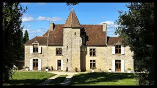 A Beautiful Chateau with Medieval Origins Gironde Aquitaine France [upl. by Aniuqahs463]