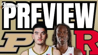 Purdue vs Rutgers Preview and Predictions [upl. by Pages397]