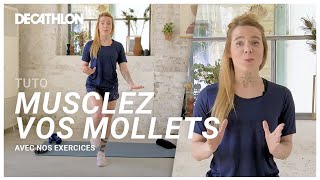 SÉANCE  Quels exercices pour muscler ses mollets  💪 I Decathlon [upl. by Yasnyl]