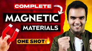 Magnetic Materials One Shot Class 12th Physics Maharashtra Board  MHTCET  RG Lectures Revision [upl. by Sada]