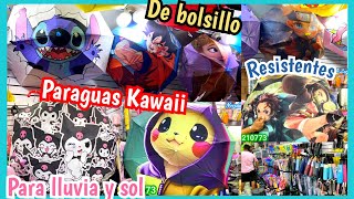 Tienda de PARAGUAS PREMIUM ANIME Y KAWAII 😍 Sombrillas  Carpas 🌞 Cerca de Tepito [upl. by Sturdivant]