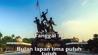 Tanggal 31 with lyrics [upl. by Godding]