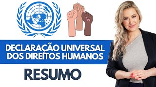 Declaração Universal dos Direitos Humanos 1948  Resumo e Importância [upl. by Iilek197]