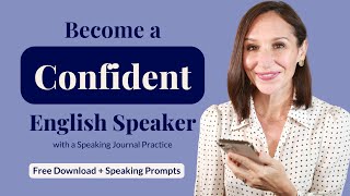 Become a Confident English Speaker with a Speaking Journal [upl. by Donnell]