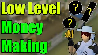 These Low Level Money Makers are AMAZING for New Accounts  OSRS Early Game Money Making Guide [upl. by Joseito]