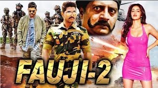 Fauji 2 Allu arjun movie hindi fact and story south indian movies review explained [upl. by Eniluqcaj]