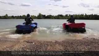 QUADSKI  Amphibious ATV4 Wheeler [upl. by Eirruc954]