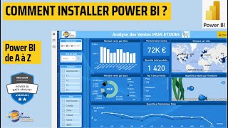 06 Tuto Power BI  Comment télécharger et installer Power BI [upl. by Cilo901]