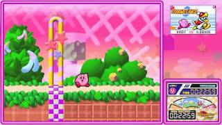 Lets Play Kirby Super Star Ultra Gourmet Race [upl. by Zebadiah]