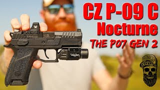 New CZ P09 C Nocturne First Shots Not What I Expected [upl. by Tedda]