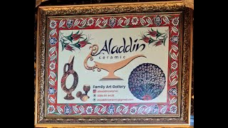 4k  Aladdin Ceramic  Family Art Gallery  Kapadokya  Turkey [upl. by O'Rourke]