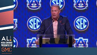 Hugh Freeze speaks at SEC Media Days [upl. by Eugenius]