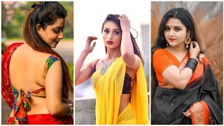 sexy amp hot Saree Photography Poses Ideas For women 2024  New stylish Saree Photography Poses [upl. by Einitsed]