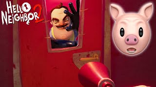 I BEAT HELLO NEIGHBOR 2 NEW ENDING Alpha 15 [upl. by Ahtenek]