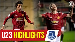 U23 Highlights  Manchester United 21 Everton  The Academy [upl. by Velma]