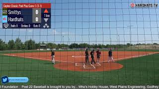 Post 22 Hardhats vs Aberdeen Smittys Full Game [upl. by Borchers]