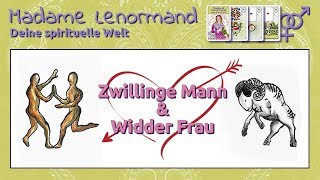 Zwillinge Mann amp Widder Frau Liebe und Partnerschaft [upl. by Nyliram]