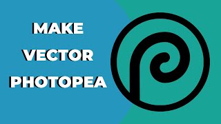 Simple Vector Art Tutorial for Beginners  How to use Pen Tool in Photopea  Photopea tutorials 8 [upl. by Vahe]