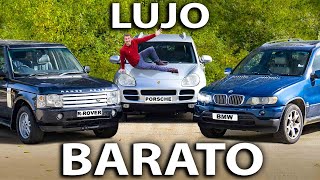 Range Rover vs Cayenne vs X5 de £2000 ¿El mejor SUV barato [upl. by Just]