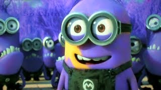 Minions Song  YMCA with Lyrics amp full video clips [upl. by Eintihw]