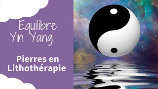 Équilibre Yin Yang  3 Pierres naturelles  Bracelet en Lithothérapie  L’ Aurore Céleste [upl. by Esaertal]