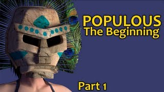 Populous The Beginning Walkthrough  Part 1 Longplay [upl. by Ninnette]