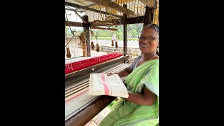 Traditional Indian Handloom Weaving [upl. by Silma]