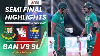 BANGLADESH VS SRI LANKA 2nd SEMIFINAL HONGKONG SUPER SIXER HIGHLIGHTS [upl. by Norag]