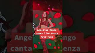 Angelina Mango canta SENZA AUTOTUNE [upl. by Ajup]