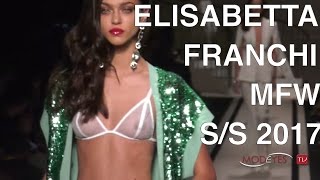 ELISABETTA FRANCHI  SPRING SUMMER 2017 BACKSTAGEINTERVIEWSFASHION SHOW  Exclusive by Modeyes TV [upl. by Beverly]