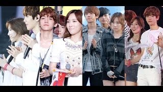 Compilation of EXO Baekhyun amp SNSD Taeyeon Best Moments [upl. by Farnham267]