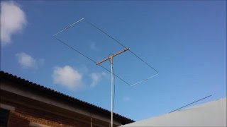 ANTENA DIRECIONAL MOXON 10 e 11 METROS [upl. by Atteuqehs]