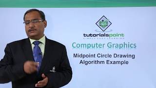 Midpoint Circle Drawing Algorithm Example [upl. by Radbun]