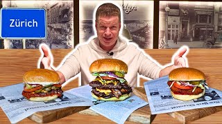 Die besten Burger aus Burgermeisters Meistermenu Zürich 🇨🇭 [upl. by Kazue]