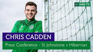 SJFCvHFC  CHRIS CADDEN PRESS CONFERENCE [upl. by Eirruc]